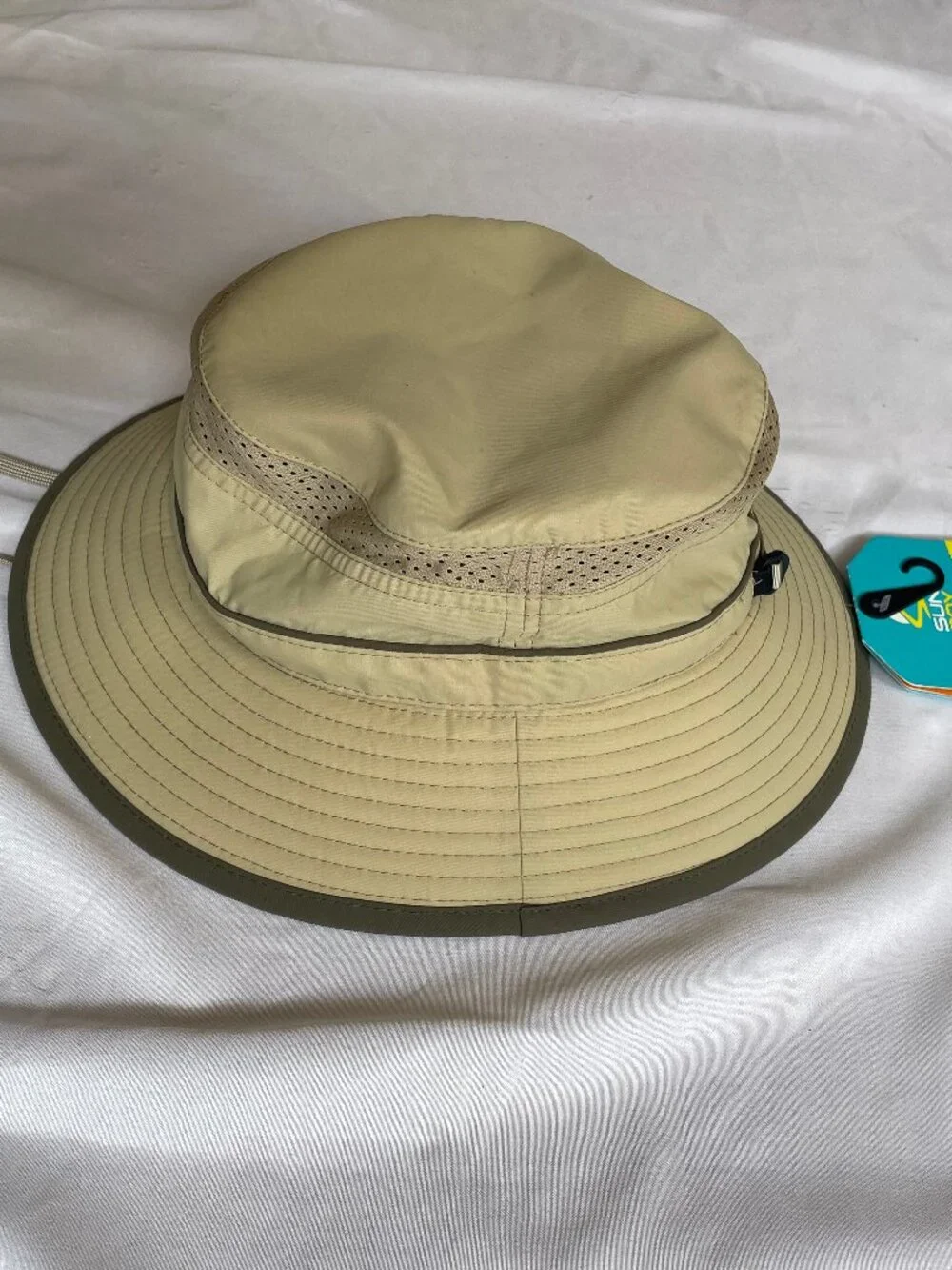Kids Hat - Sunday Afternoons, Sun Hat - UPF 50+, Size L (5-12 yrs), Tan NWT